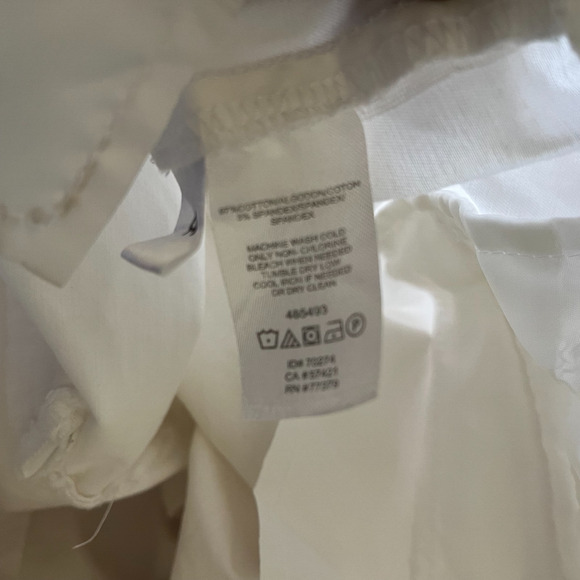 Ann Taylor Pants Womens 8 white Career Casual 34x25 - Picture 5 of 8